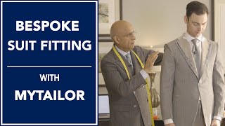 Bespoke Suit Fitting with Joe Hemrajani from MyTailor [upl. by Plank]