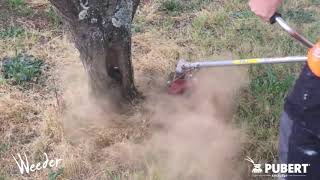 PUBERT Brushcutter P520BG with Weeder W4 [upl. by Morice]