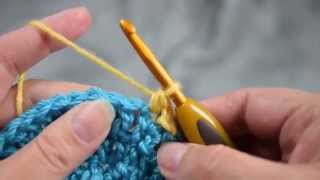 Single Crochet Picot  Right Handed Version [upl. by Yetty]