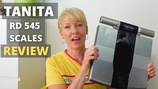 Tanita RD545 body composition scales REVIEW  unboxing [upl. by Thessa]