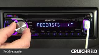 Kenwood KDCHD455U Car Receiver Demo  Crutchfield Video [upl. by Kliber]