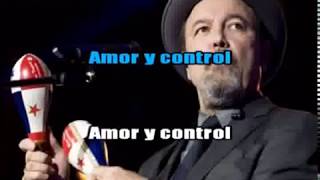 Karaoke  Amor y Control  Rubén Blades ® [upl. by Tanah]