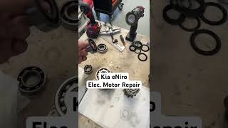 KIA eNiro with milling noise is under full reman with EV Clinici electricvehicle eniro kia [upl. by Nedyaj241]