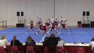 2024 Nokomis Cheering at Regionals in Cony High School 2324 [upl. by Perry]