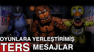 Oyunlara Yerleştirilmiş Tersten MesajlarFive Nights At FreddysOutlast 2 [upl. by Alvin]