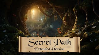 Secret Path  Fantasy Mysterious Exploration Music  DampD  RPG  Ambient with Forest Ambience [upl. by Seidule]