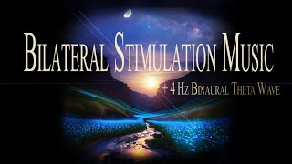 Ambient 4 Hz Theta Wave Mental Balance 🎧 Binaural  Bilateral Stimulation Music  50 BPM EMDR [upl. by Rehpatsirhc46]