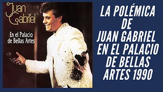 JUAN GABRIEL Les Dio UNA LECCIÓN a Los INTELECTUALES De La Época CANTANDO En Bellas Artes [upl. by Gutow]