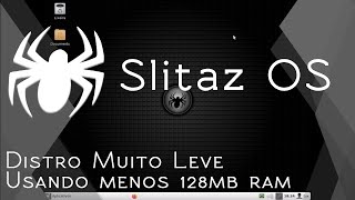 SliTaz Linux  Distro Muito Leve com Menos de 128mb [upl. by Poland]