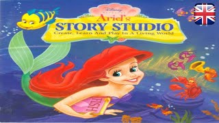 Disney Ariels Story Studio  Animated StoryBook The Little Mermaid English Longplay No Commentary [upl. by Akimed]