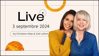 Direct dastrologie ✨ du 3 septembre 2024 avec Christine Haas amp Zoé Lafont [upl. by Tommi524]