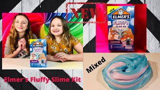 New Elmer’s Fluffy Slime Kit [upl. by Stochmal]