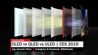 OLED vs QLED vs ULED  Watteado Hoy por Hoy Ep6 [upl. by Adnaval]