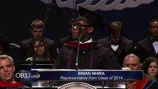 A Life Changing Graduation Speech Full Speech  Brian Nhira [upl. by Thorsten]