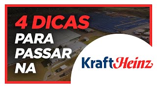 4 DICAS PARA PASSAR NA KRAFT HEINZ 2022 [upl. by Carman]