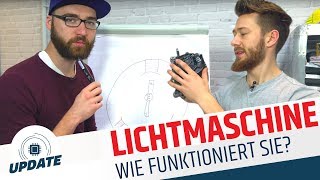 LICHTMASCHINE bzw GENERATOR  WIE funktioniert er  UPDATE  MOVE IT [upl. by Nerral]