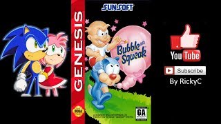 Bubble and Squeak Sega Genesis  Longplay [upl. by Robbyn266]