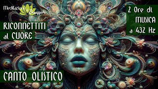 Canto Olistico Riconnettiti al Cuore 432 Hz  Chakra del Cuore [upl. by Adnilam]