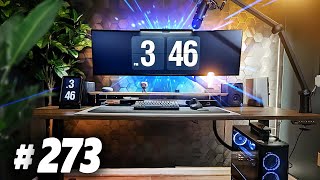 Room Tour Project 273  BEST Desk amp Gaming Setups [upl. by Jarita]