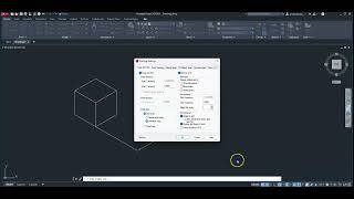 AutoCAD  Isometric Grid and Cursor Settings [upl. by Nairb529]