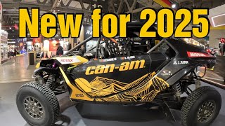 2025 CanAm Lineup Walkaround Every New Model Up Close [upl. by Bonneau]