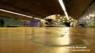 Montreal Metro Station Place StHenri HD [upl. by Yhtomit]