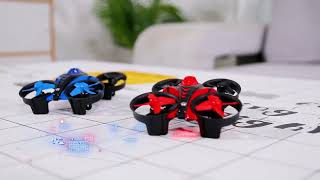 LANSAND EC200 2Pack Mini Drones for KidsBeginnersAdults with 2In1 Race and Fly Mode LED Light [upl. by Bradshaw]