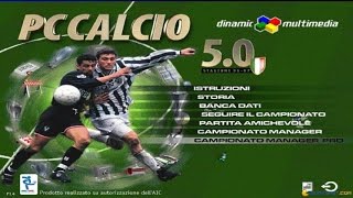 PC Calcio 5 gameplay PC Game 1996 [upl. by Atiuqrahc]