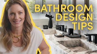 How to Decorate a Master Bathroom Design Tips for You [upl. by Upali]