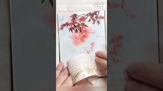 ASMR collage  postcard  古裝明信片 手帳拼貼  緋緋FiFi 紙膠帶 asmr 拼貼 asmrjournal journalwithme [upl. by Miguel]