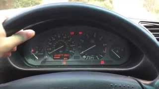 BMW E36 Instrument Cluster Test [upl. by August]