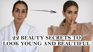 22 Beauty Secrets to Look Naturally Younger and More Beautiful [upl. by Lletnohs]