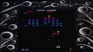 Galaxian  Arcade  Best 70s Arcade Games Namco 1979 [upl. by Torrie]