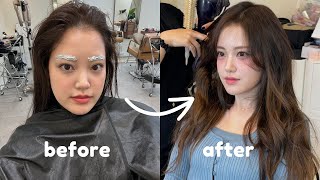 Extreme Glow Up Transformation in Korea kpop idol makeup and hair celebrity skin laser treatment [upl. by Cristoforo]