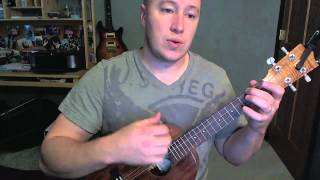 Skyfall Adele Ukulele Lesson James Bond Theme Todd Downing [upl. by Anaele]