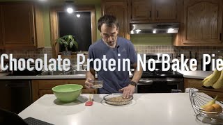 Chocolate No Bake Protein Pie [upl. by Elicul175]