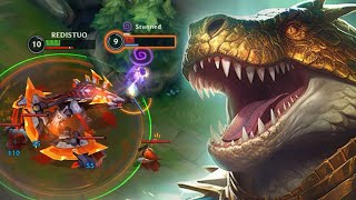 Wild Rift Renekton Baron Lane Gameplay Season 11 [upl. by Nitsrek411]