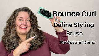 Hairstylist Reviews the Bounce Curl Define Styling Brush [upl. by Morgun]