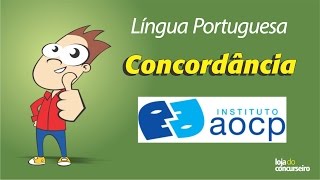 Língua Portuguesa  Questões AOCP  Concordância  Yara Coeli [upl. by Dahlia]