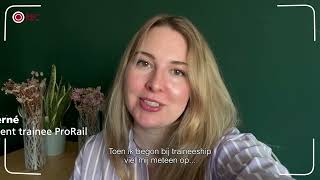 Het begin van Saskia bij het management traineeship van ProRail [upl. by Jerrylee]