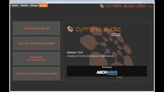 CYMATIC AUDIO U TOOL 2 [upl. by Maisey877]