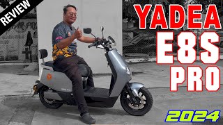 NEW YADEA E8S PRO Electric Scooter  Malaysia Review [upl. by Amzaj42]