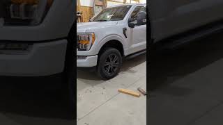 Eibach ProTruck Stage 2 Initial Front Lift After Install [upl. by Einotna]