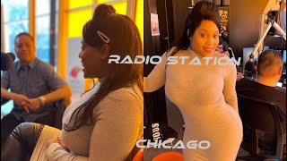 Radio Station visit in Chicago with MsYummy [upl. by Eletnahc]