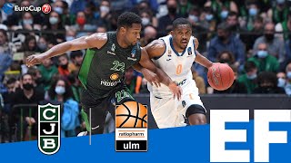 Ulm upsets Badalona goes to quarterfinals  Eightfinals Highlights  7DAYS EuroCup [upl. by Jinny]