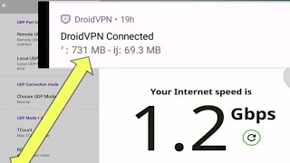 Latest Droid VPN Stable and fast settings 2023 [upl. by Bryanty]