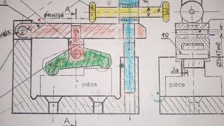 Ajustement dun assemblage TD 2système de bridage 56 bDessin densembleAjustement [upl. by Eimaj248]