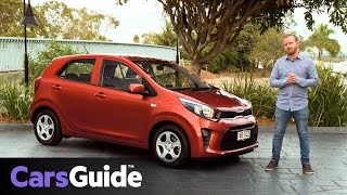 Kia Picanto 2017 review first drive video [upl. by Ajim]