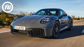 FIRST LOOK Hybrid Porsche 911 GTS – 534bhp Bigger Engine Trick Turbo EBoost [upl. by Nitsugua]