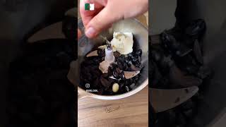 معجون الزيتون الأسود Tapenade dolive noir 🫒🧉 Sabscooks 🇩🇿 [upl. by Ahsotal42]